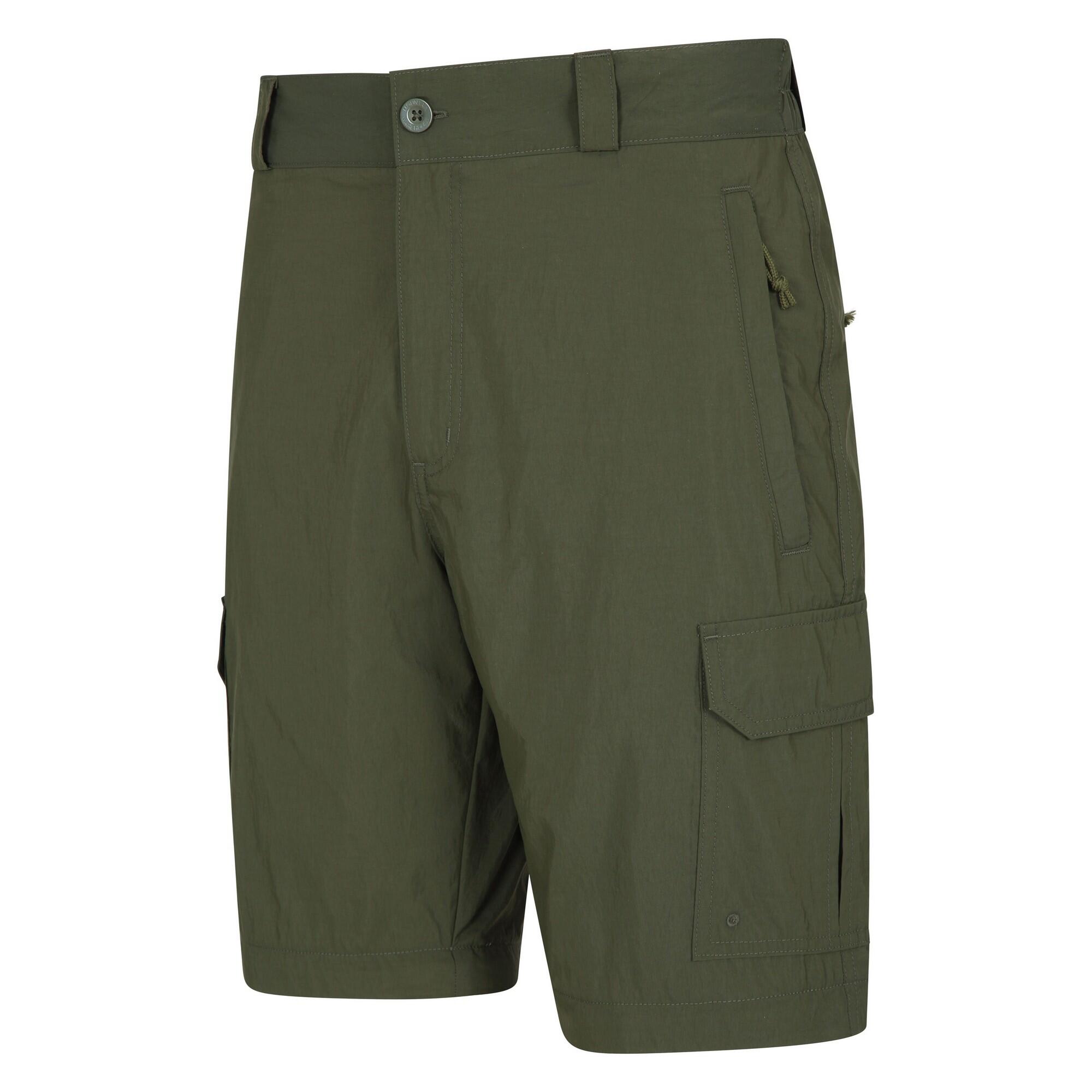 Short Cargo EXPLORE Homme (Vert) 3/4