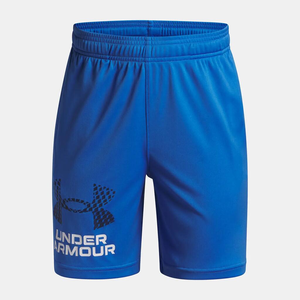 Boys' Shorts Under Armour UA Tech Logo Shorts-BLU