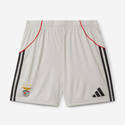Pantalones Cortos Alternativos Beige SL Benfica 2025-2026