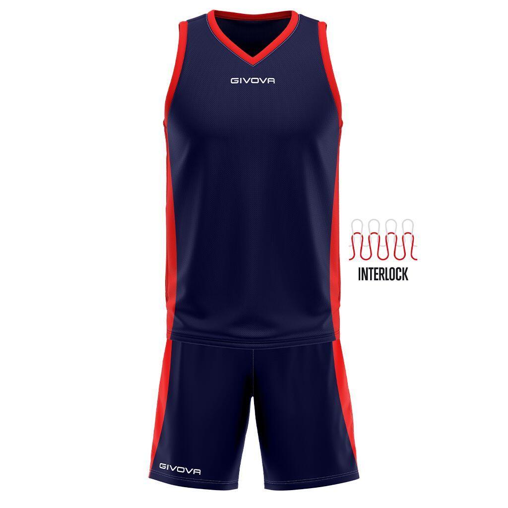 Givova Kit Power Interlock 3XS – zestaw sportowy bez rękawów