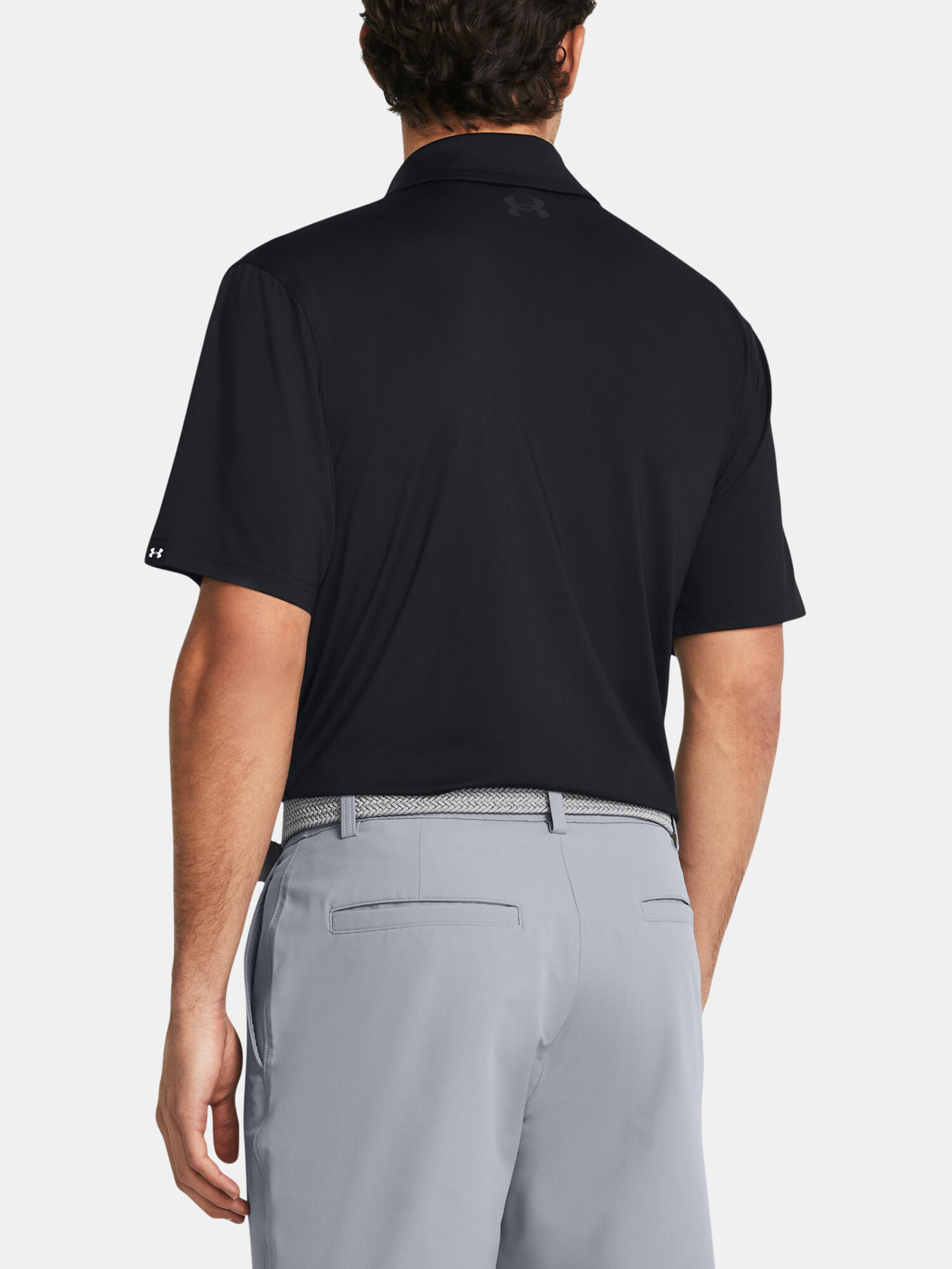 "T2G" Poloshirt für Herren Schwarz 2/4