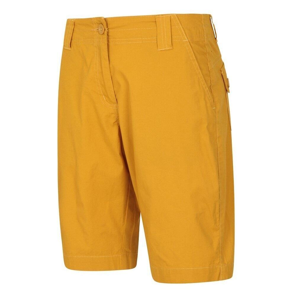 Pantaloncini Elasticizzato Donna Mountain Warehouse Coast Giallo 3/4