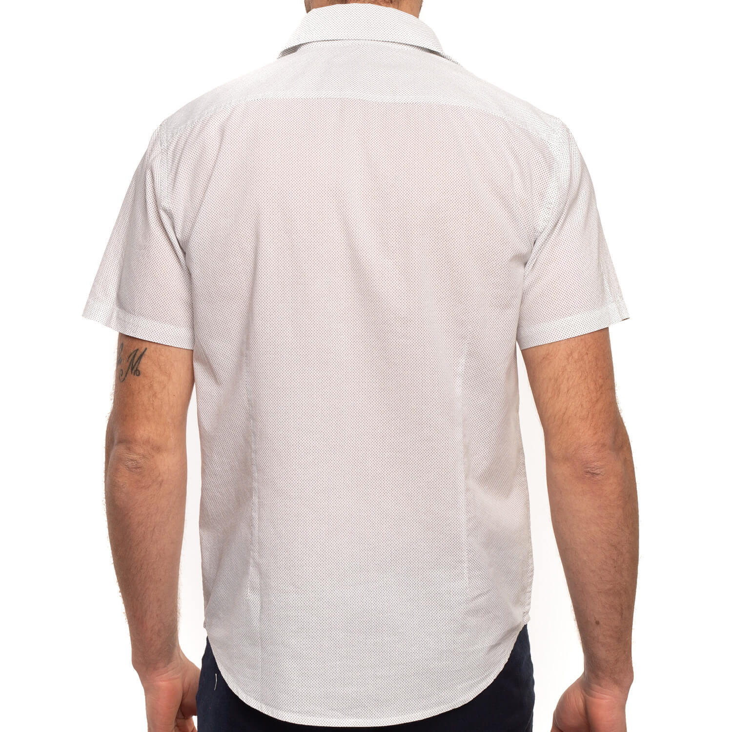 Chemise à pois imprimés homme 2/3