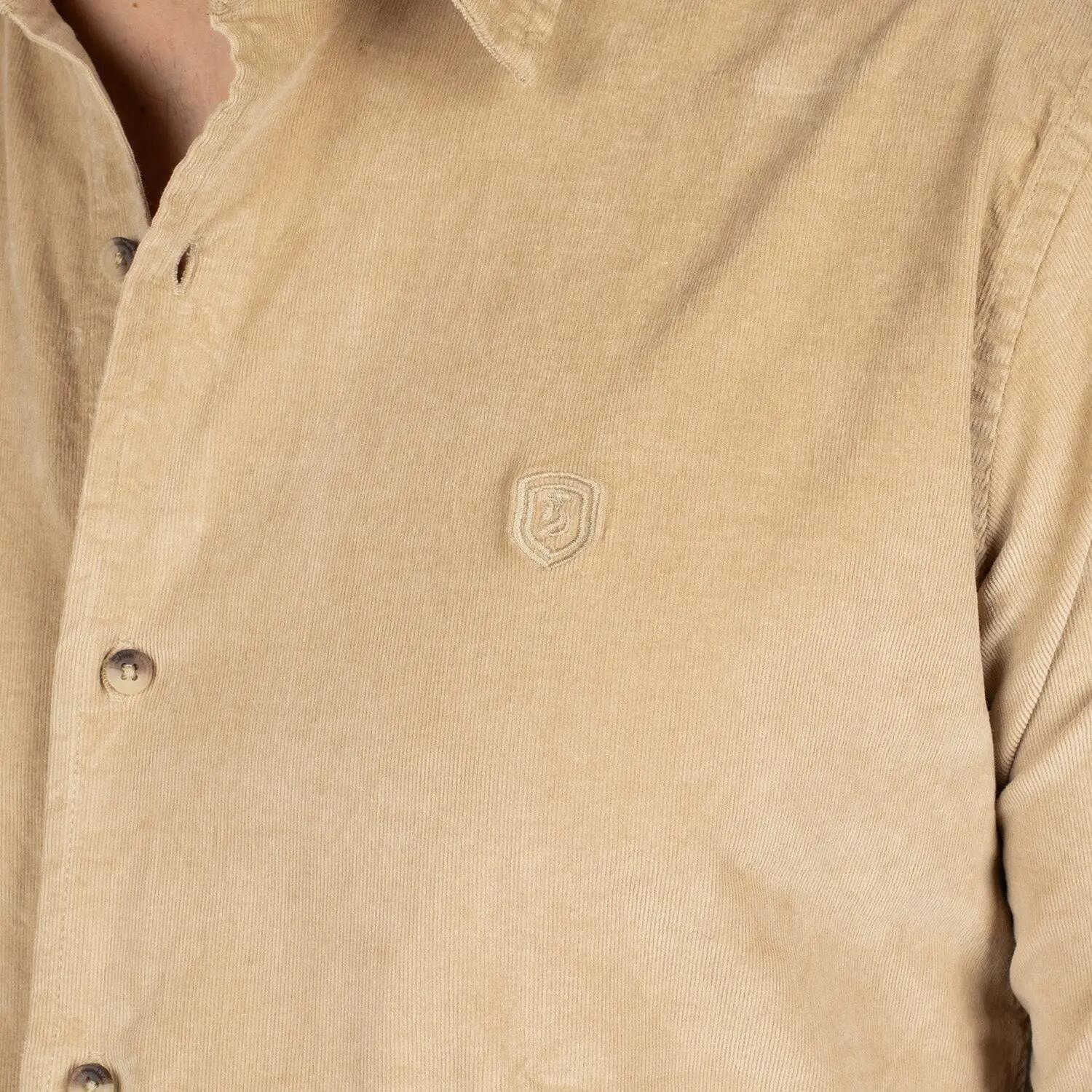 Chemise smooth velours homme 3/4