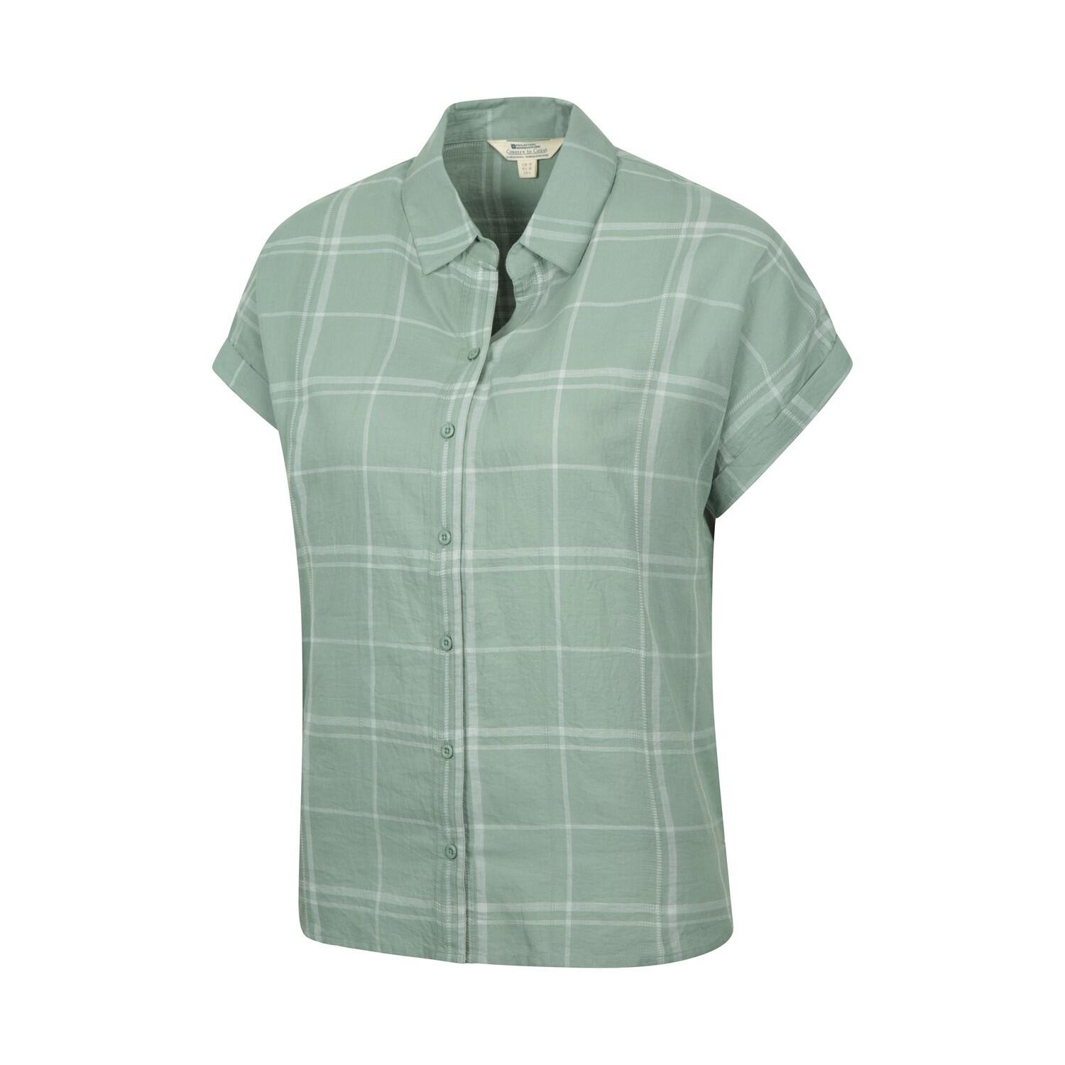 "Palm" Hemd für Damen Khaki 3/4