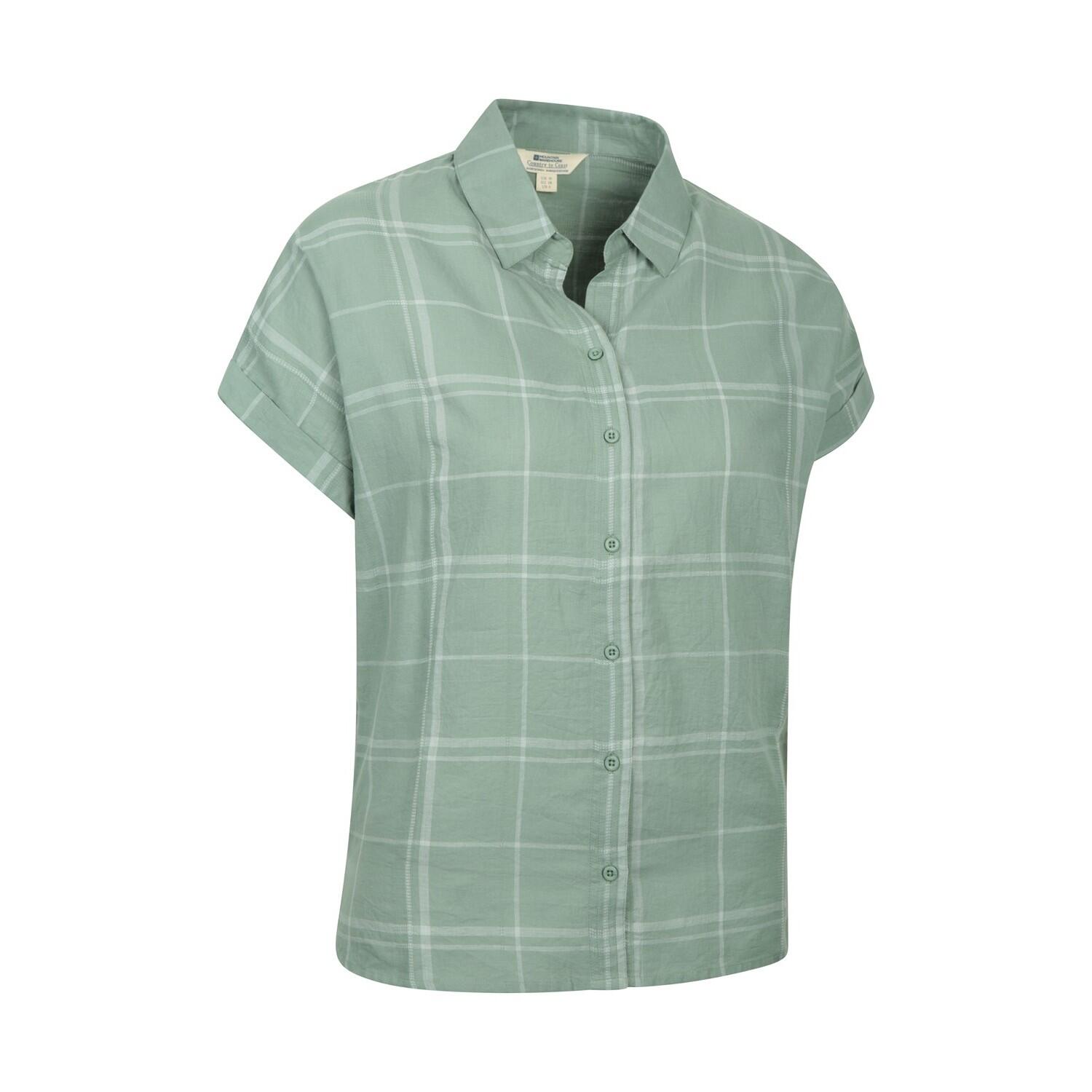 "Palm" Hemd für Damen Khaki 4/4