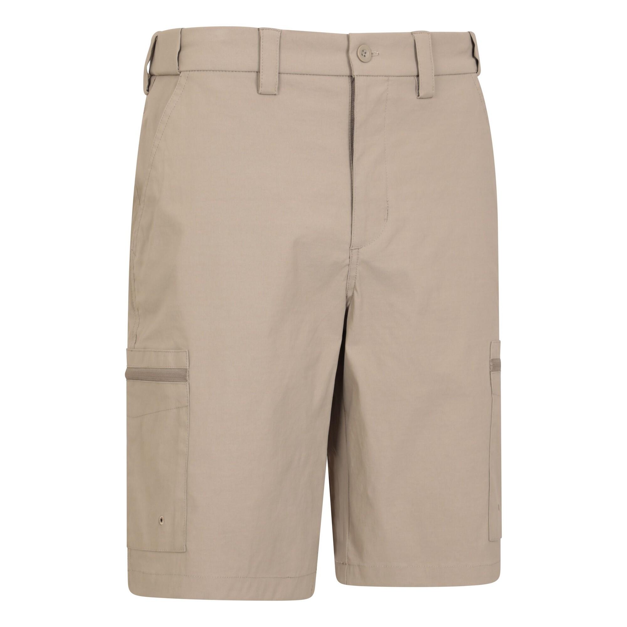 "Trek" CargoShorts für Herren Dunkelbeige 3/4