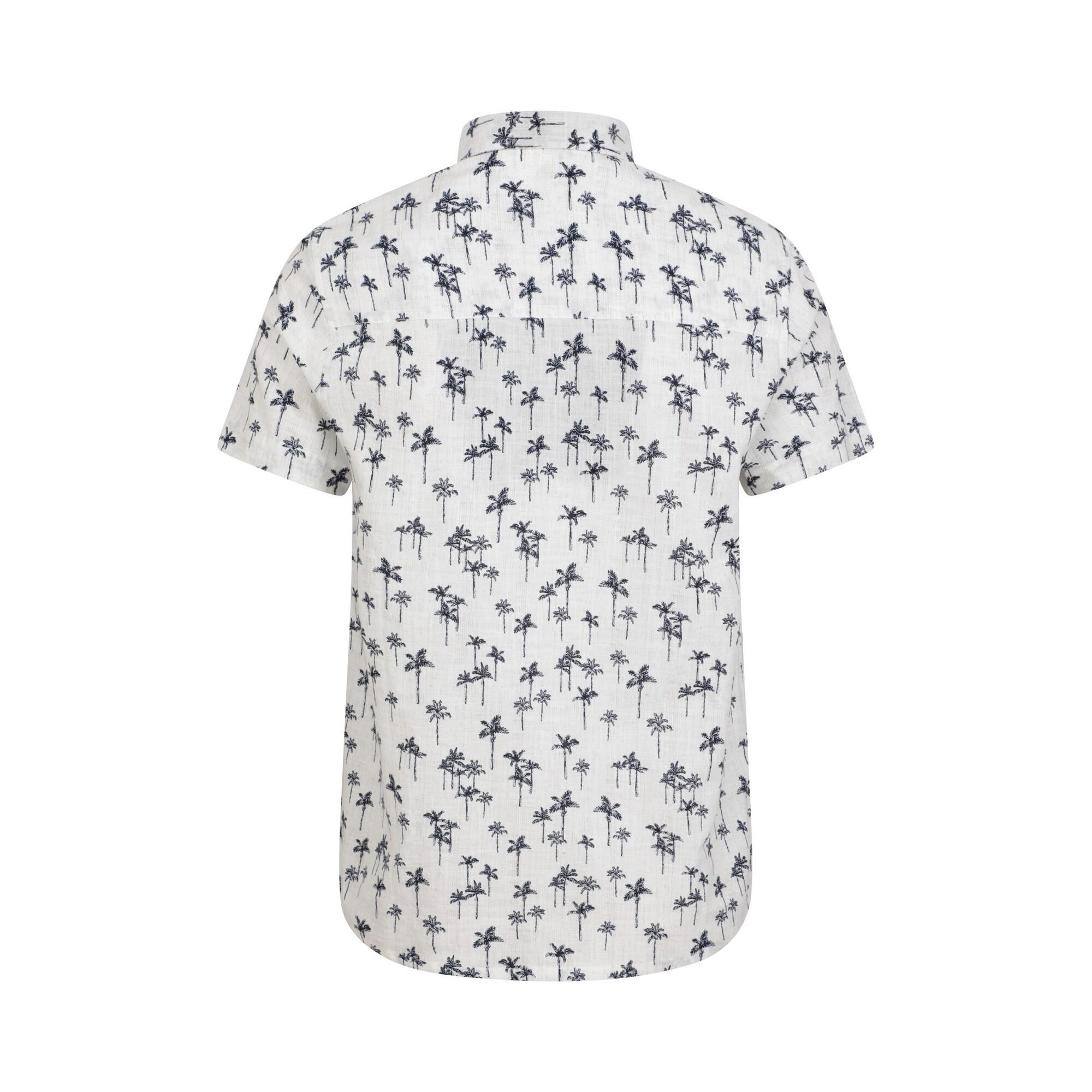 Camicia Palma Uomo Mountain Warehouse Preston Illustration Bianco Spento 2/4