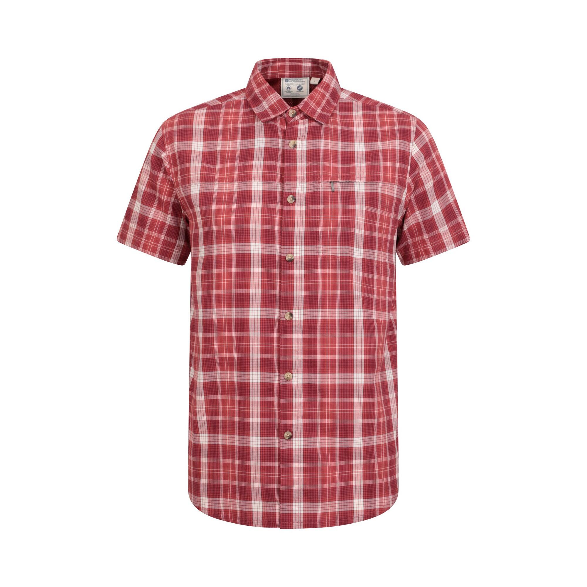 MOUNTAIN WAREHOUSE Camicia Uomo Mountain Warehouse Rosso