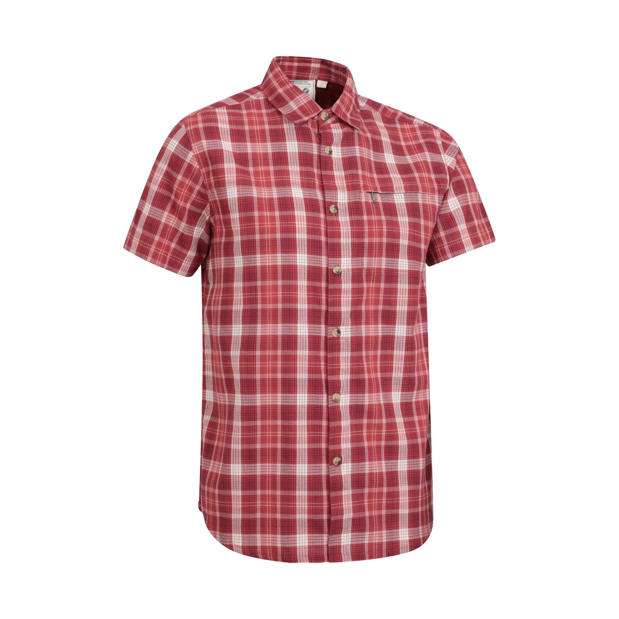 Camicia Uomo Mountain Warehouse Rosso 4/4