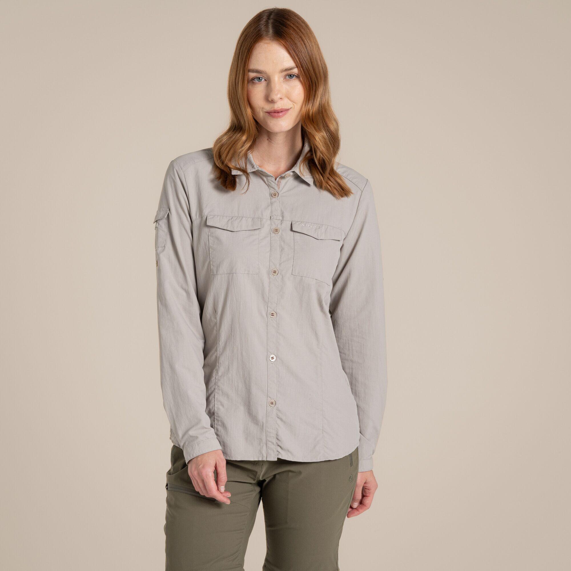 Damesblouse met lange mouwen Craghoppers NosiLife Adventure III 3/6