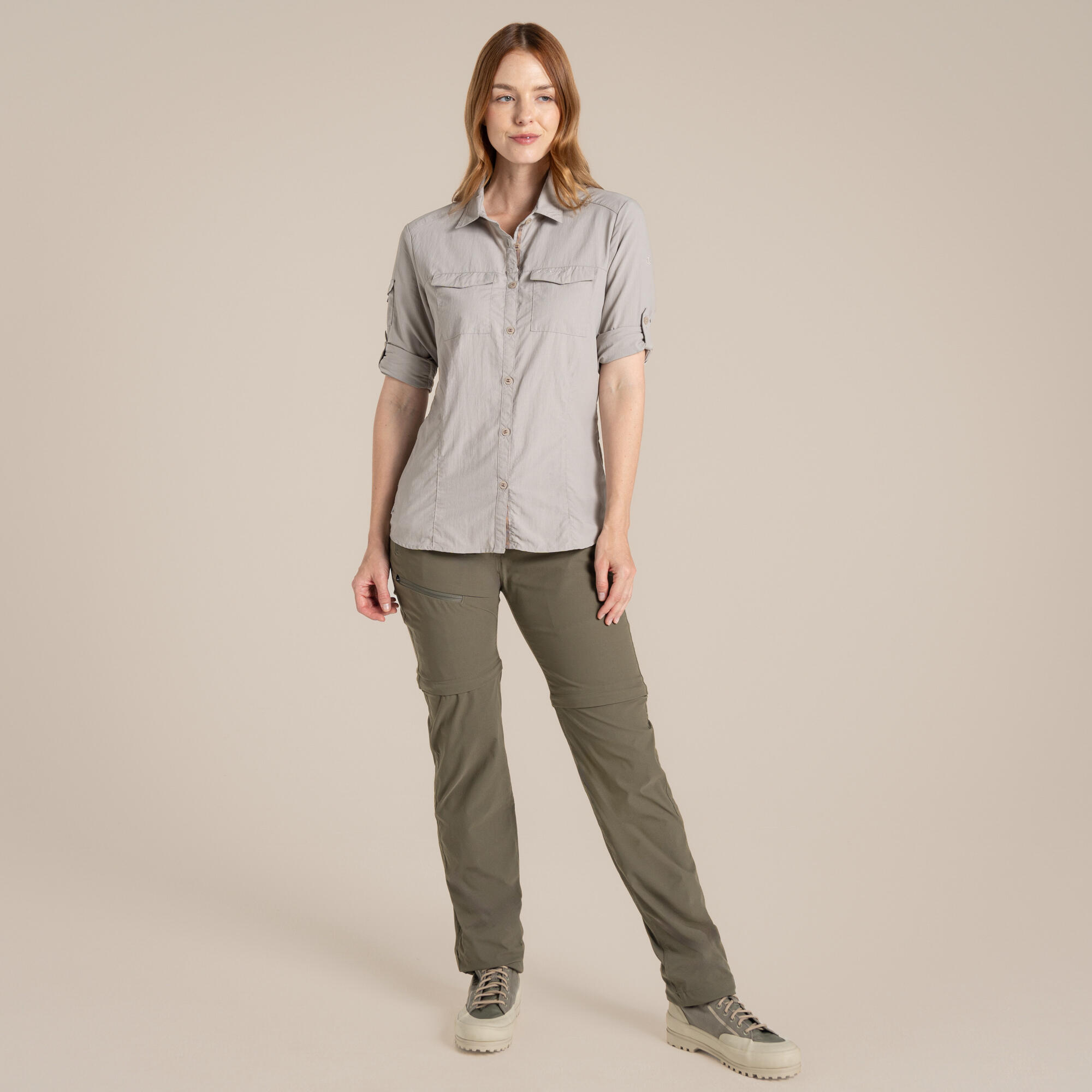 Damesblouse met lange mouwen Craghoppers NosiLife Adventure III 5/6