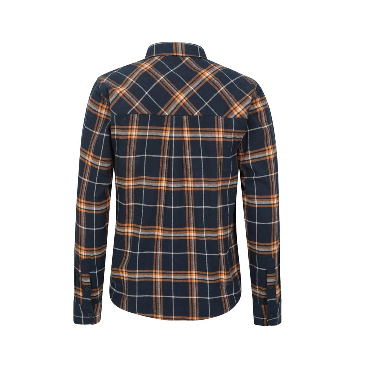 Camicia Manica Lunga Uomo Mountain Warehouse Trace Blu Acceso 2/4