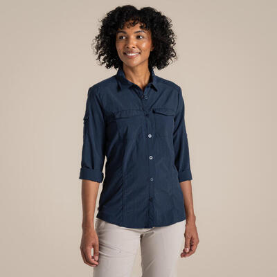Camicia da donna a maniche lunghe Craghoppers NosiLife Adventure III