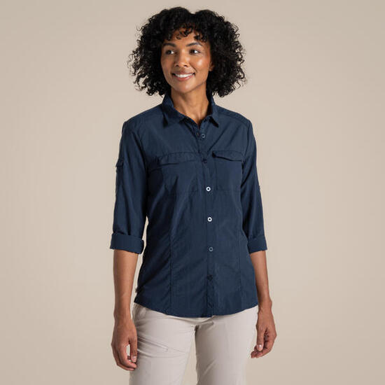 Camicia da donna a maniche lunghe Craghoppers NosiLife Adventure III