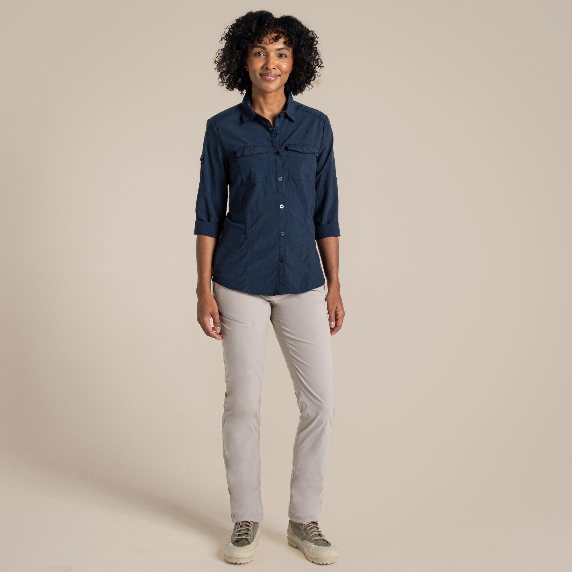 Langarmshirt Damen Craghoppers NosiLife Adventure III 3/7