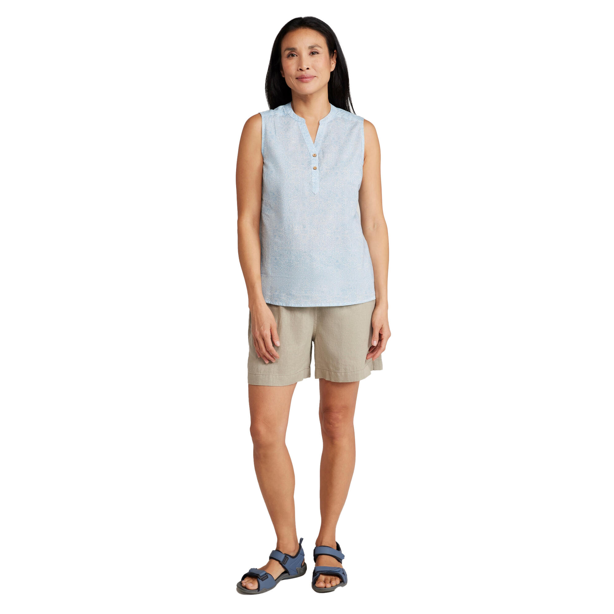 Haut Sans Manches PETRA Femme (Blanc) 3/3