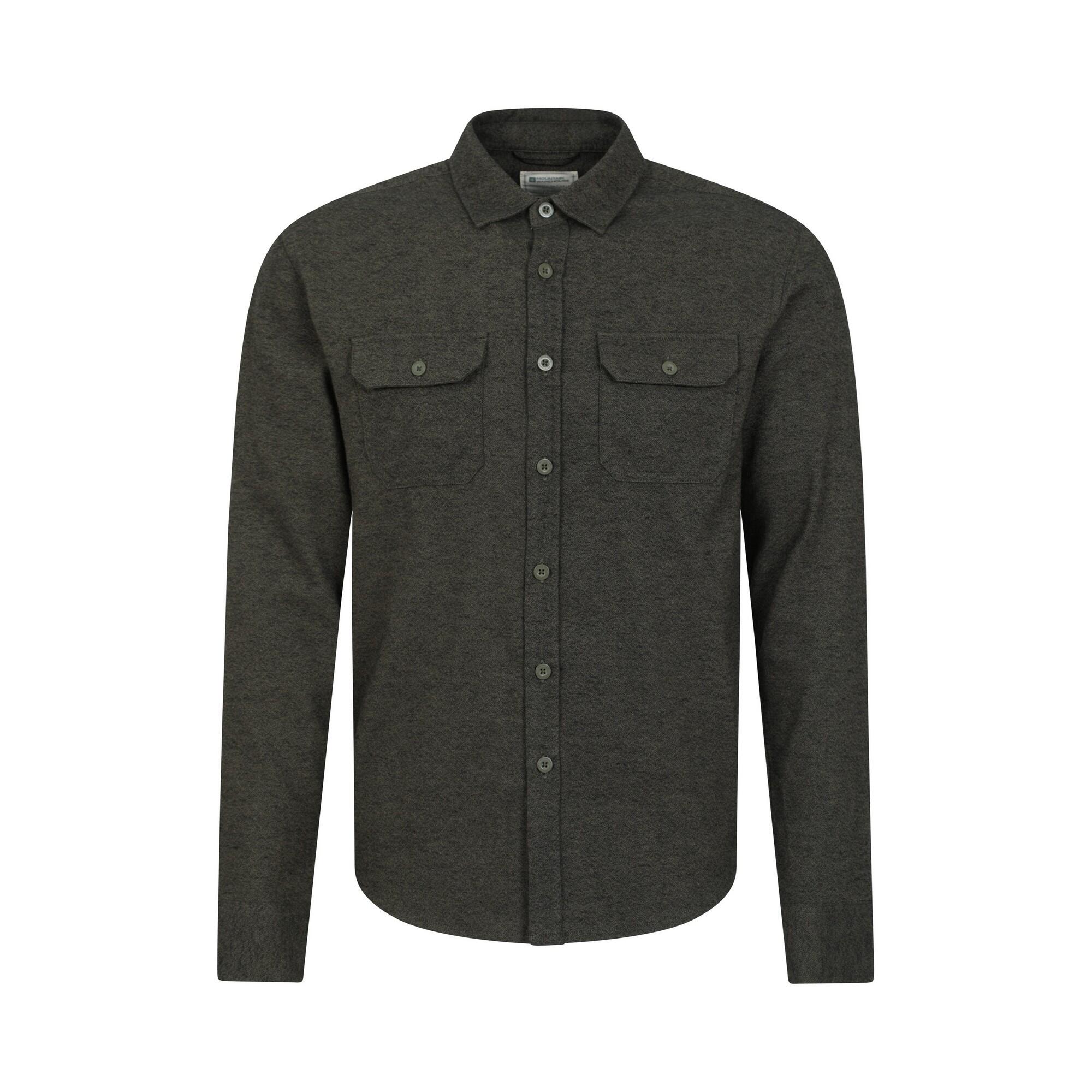 MOUNTAIN WAREHOUSE Camicia Manica Lunga Uomo Mountain Warehouse Trace Verde