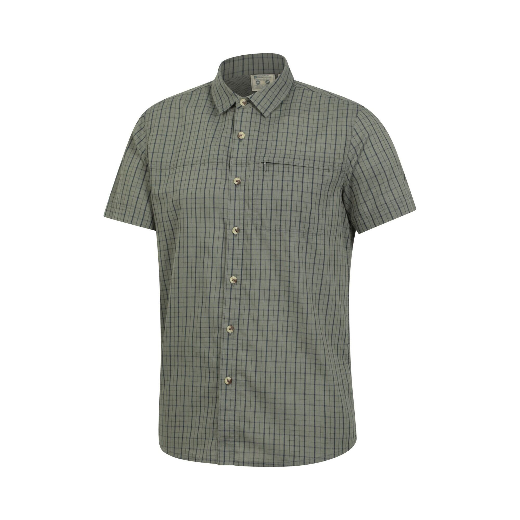 Camicia Uomo Mountain Warehouse Verde Scuro 3/4