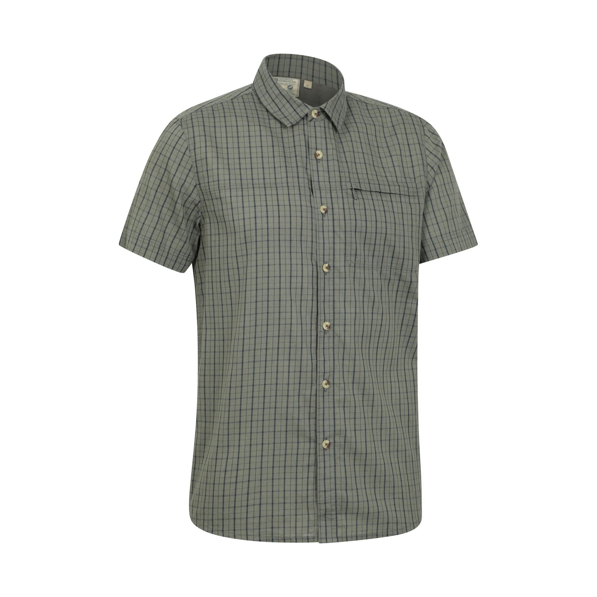 Camicia Uomo Mountain Warehouse Verde Scuro 4/4