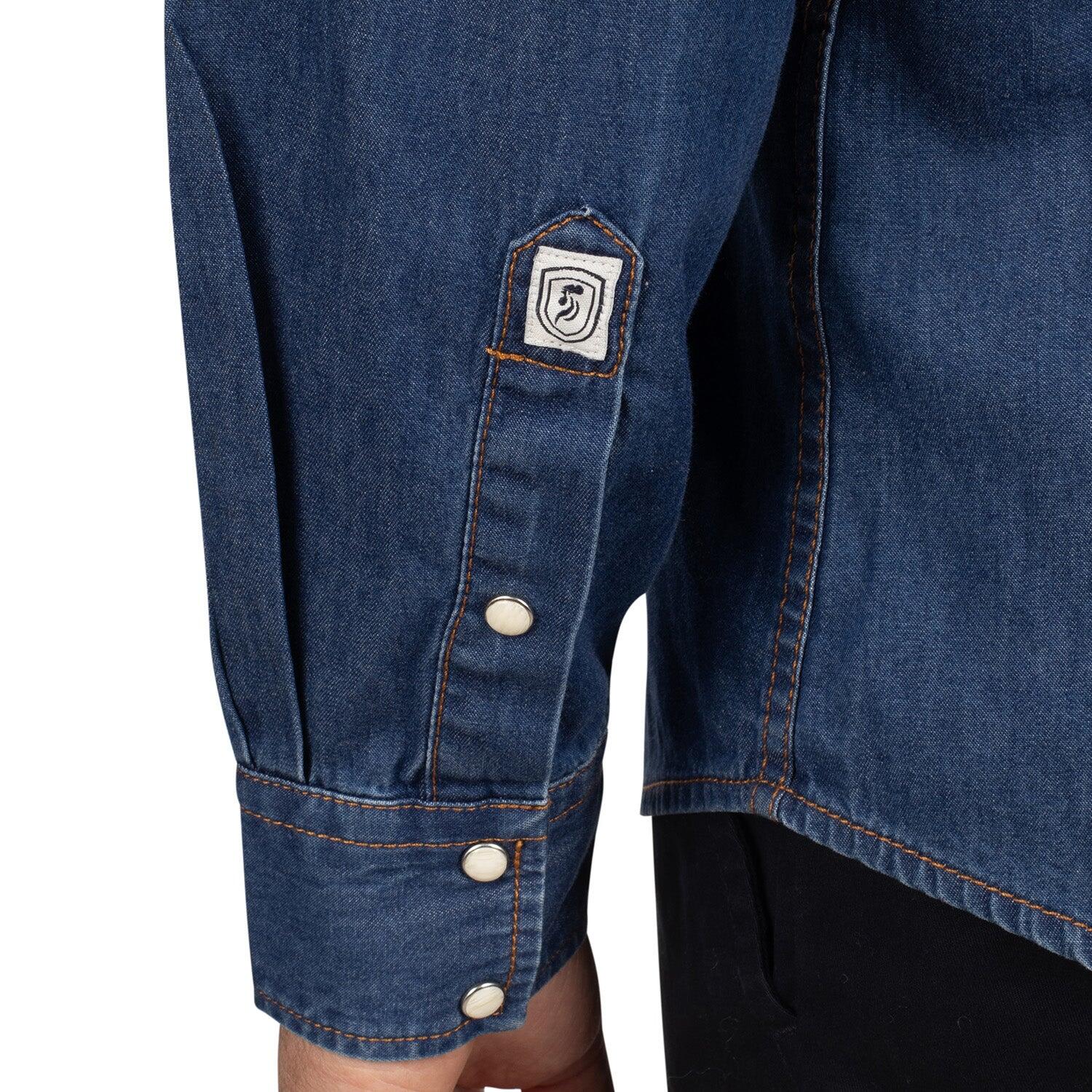 Chemise denim ML homme 3/5