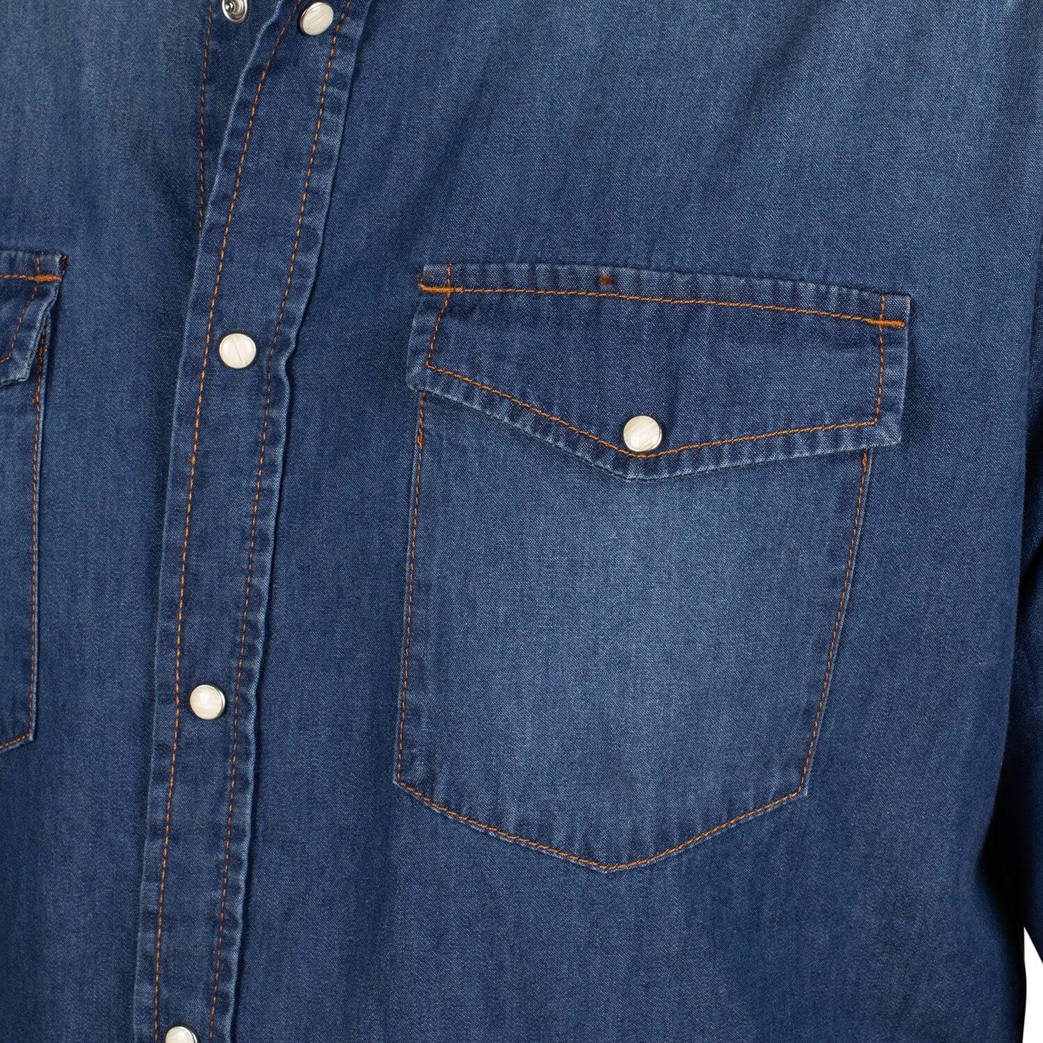 Chemise denim ML homme 4/5