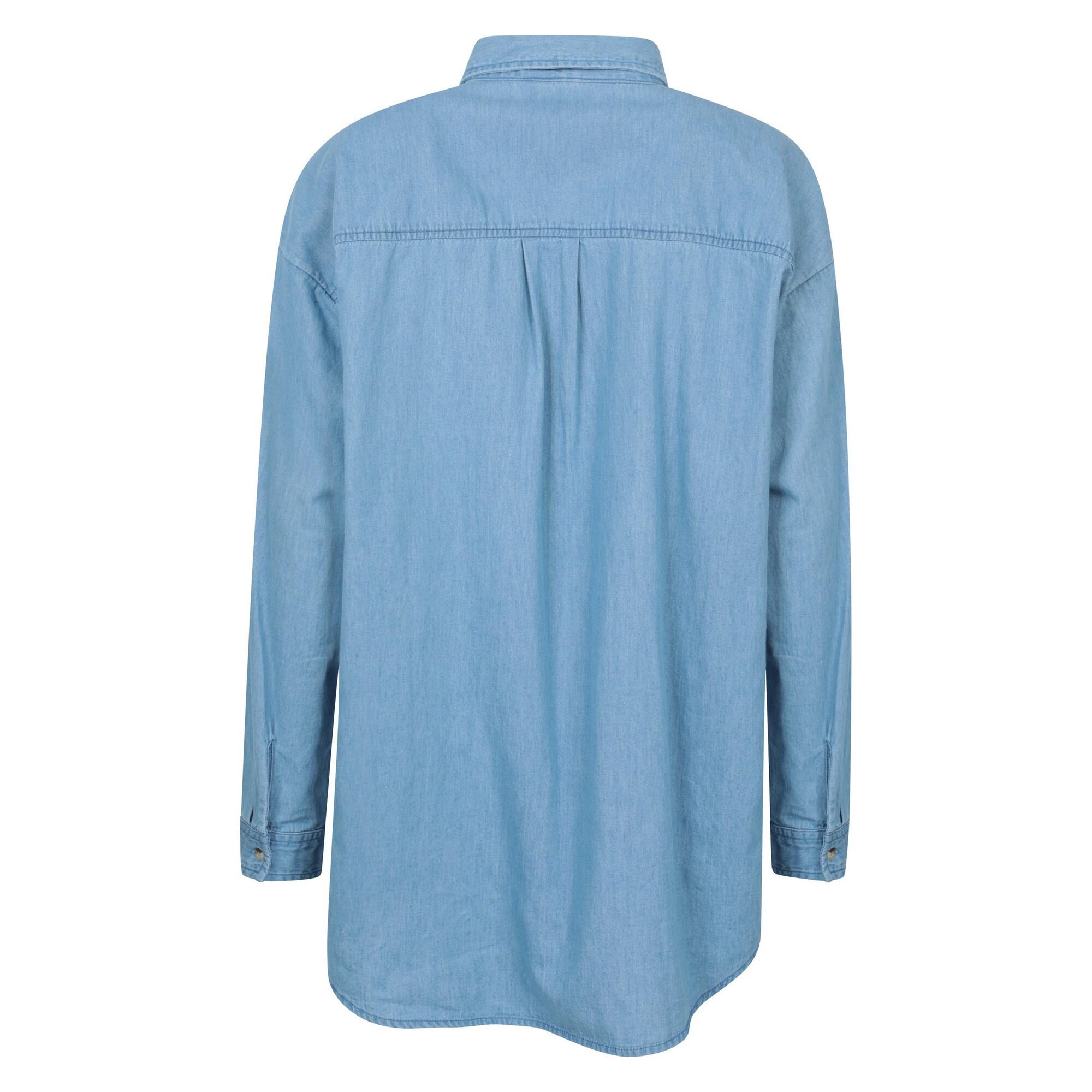 Chemisier SANTIAGO Femme (Bleu Pâle) 2/4