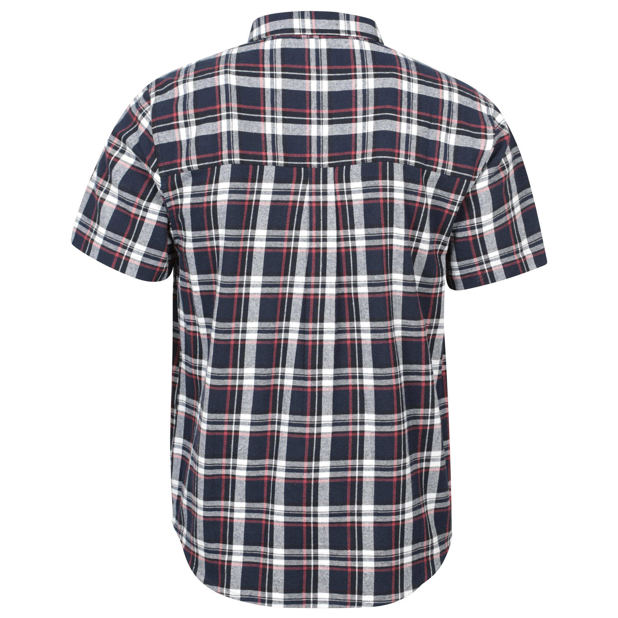 Camicia Maniche Corte Uomo Mountain Warehouse Trace Blu 2/3