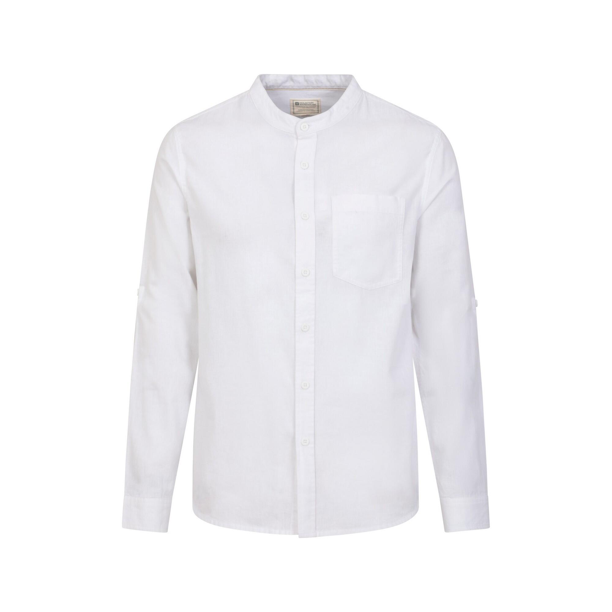 MOUNTAIN WAREHOUSE Camicia Nonno Colletto Uomo Mountain Warehouse Lowe Bianco