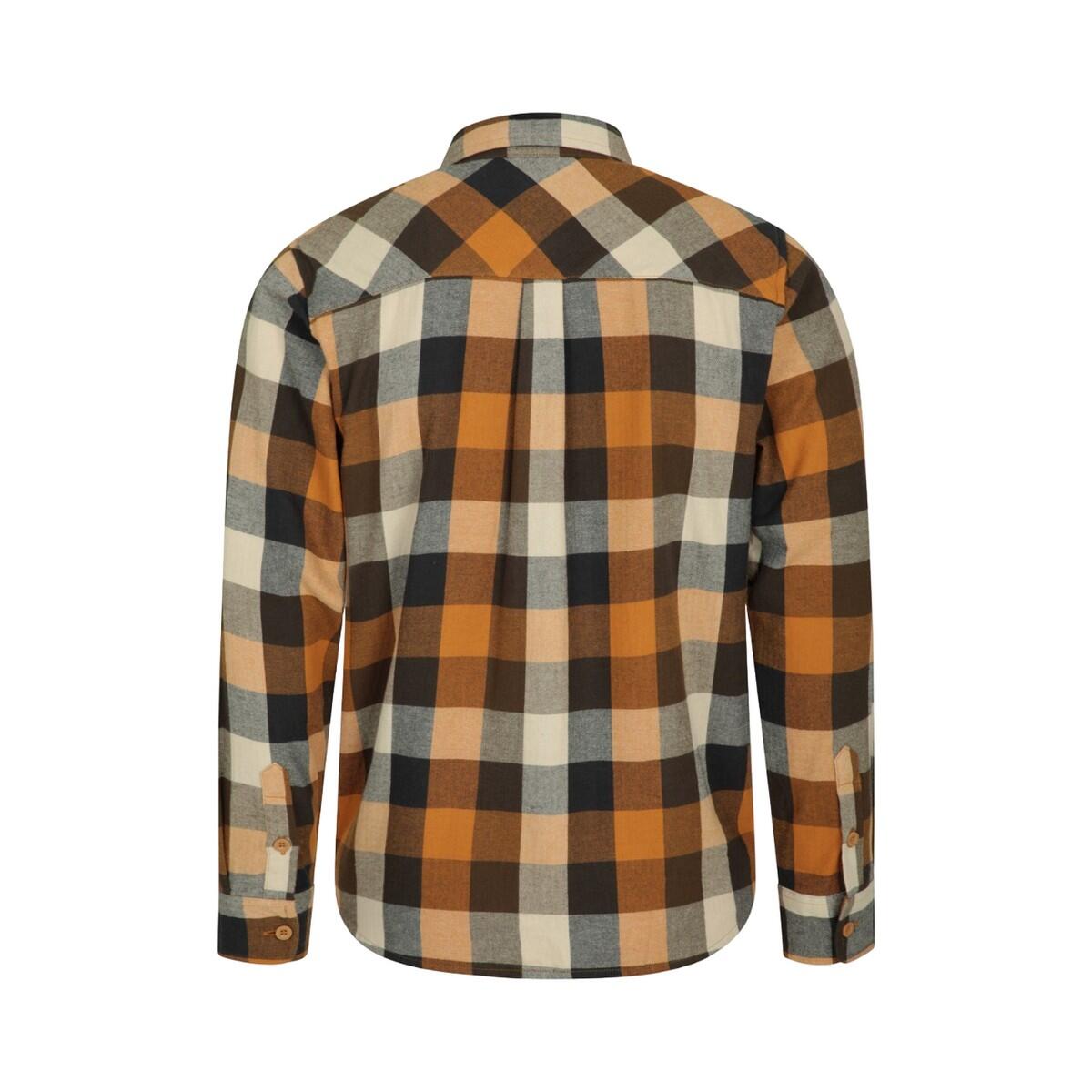 Camicia Manica Lunga Uomo Mountain Warehouse Trace Ruggine 2/4