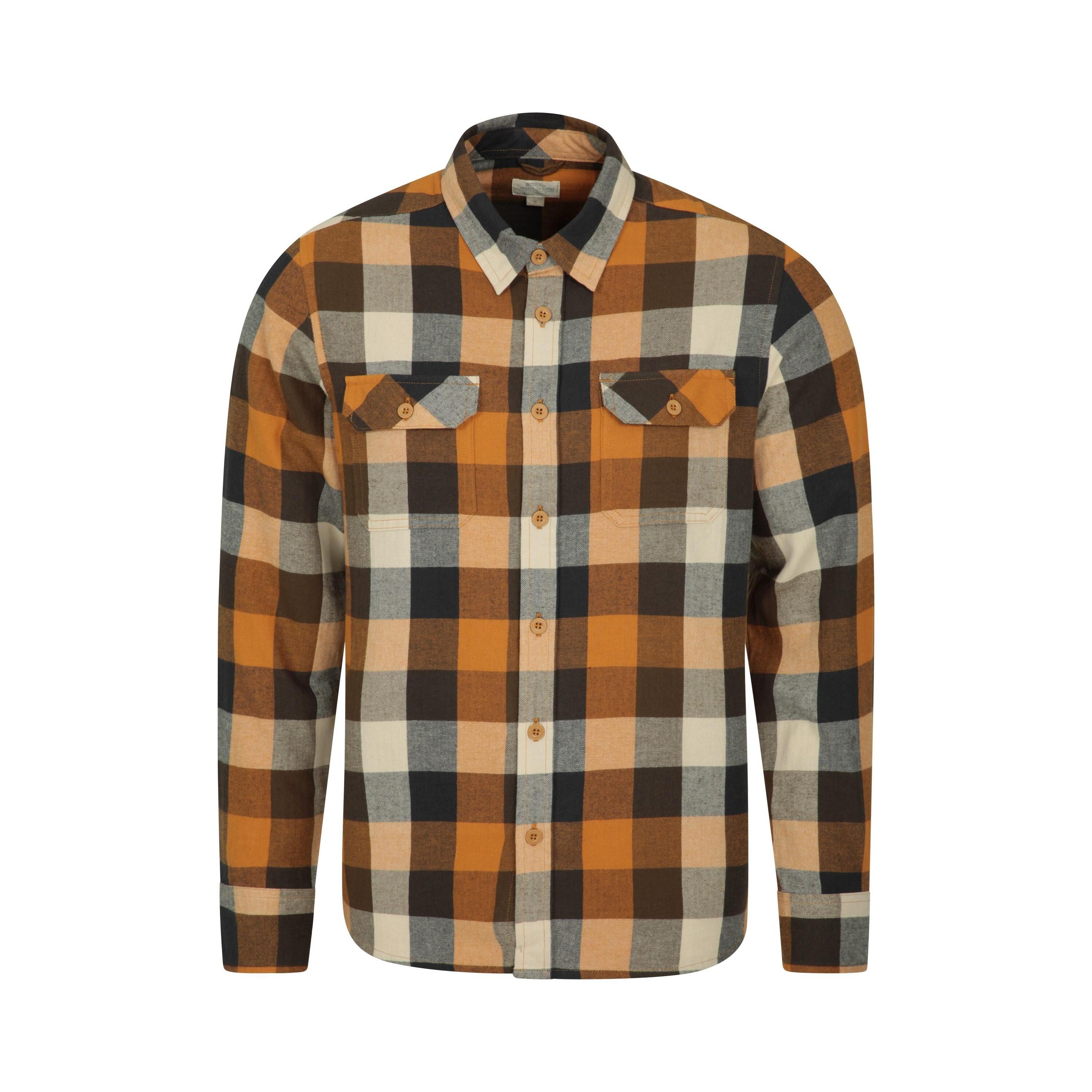 MOUNTAIN WAREHOUSE Camicia Manica Lunga Uomo Mountain Warehouse Trace Ruggine
