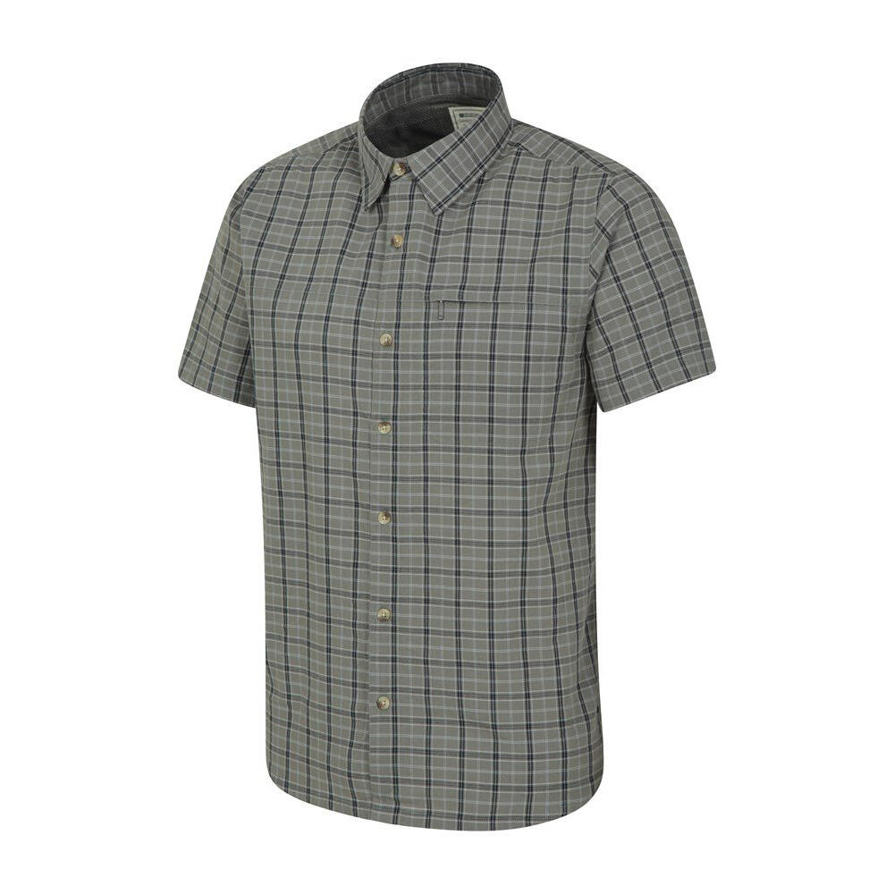 Camicia Uomo Mountain Warehouse Holiday Kaki 3/4