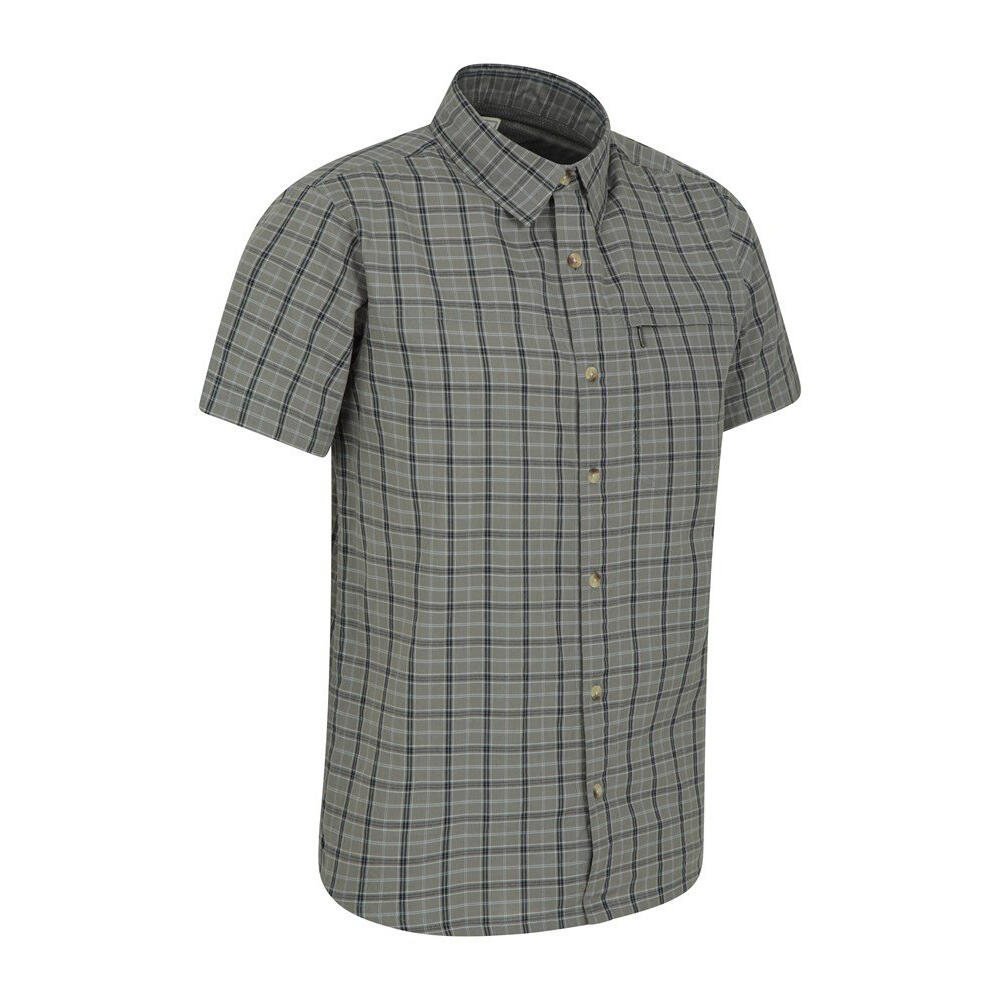 Camicia Uomo Mountain Warehouse Holiday Kaki 4/4