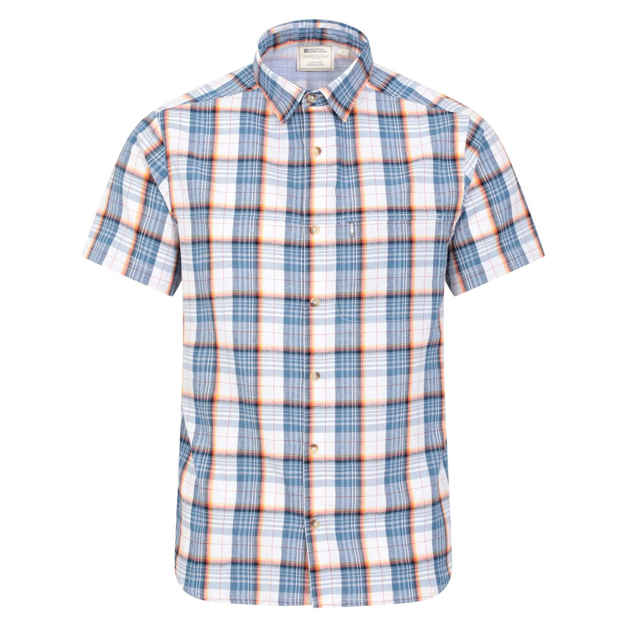 MOUNTAIN WAREHOUSE Camicia Uomo Mountain Warehouse Blu Acceso