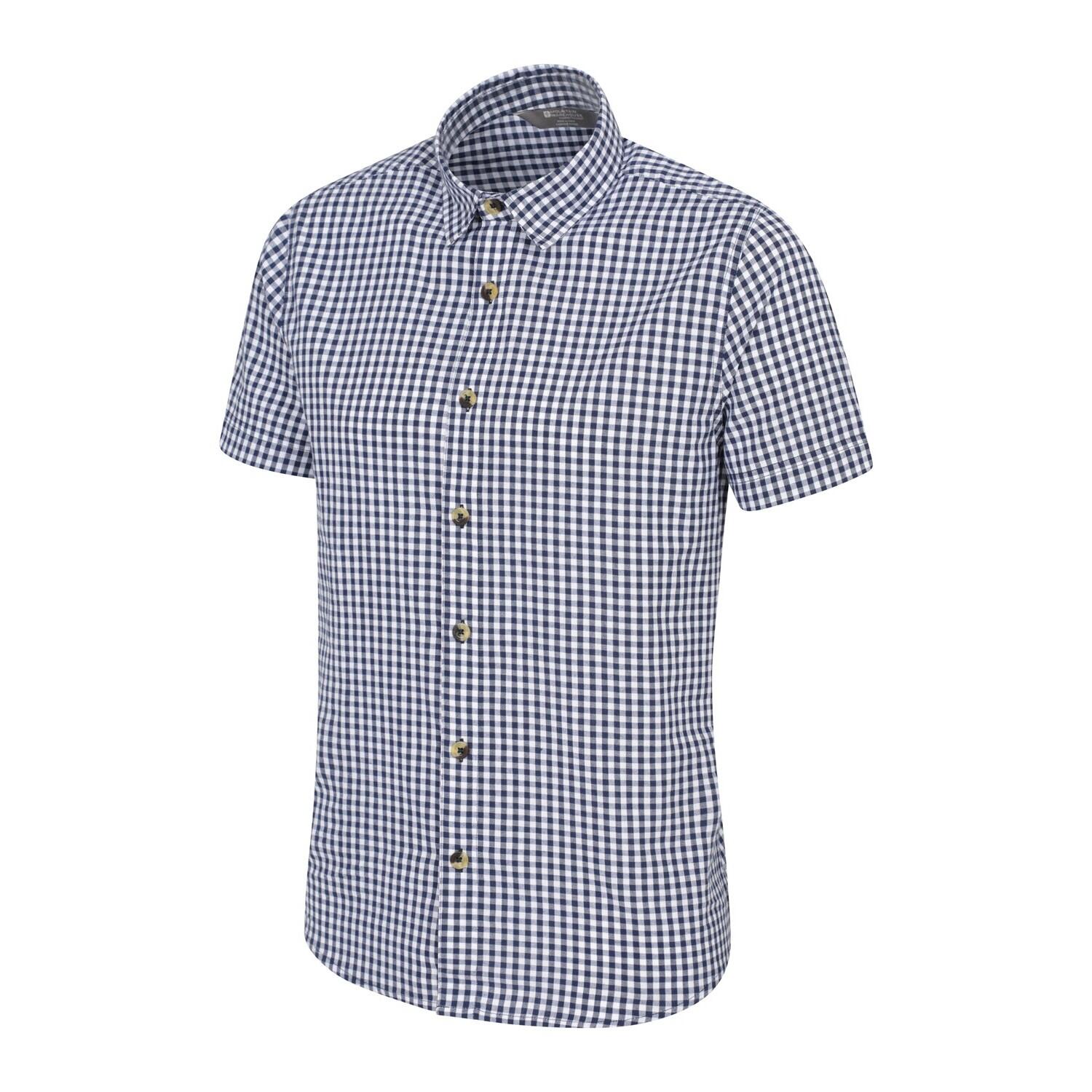 Camicia Uomo Mountain Warehouse Weekender Blu Navy 2/4