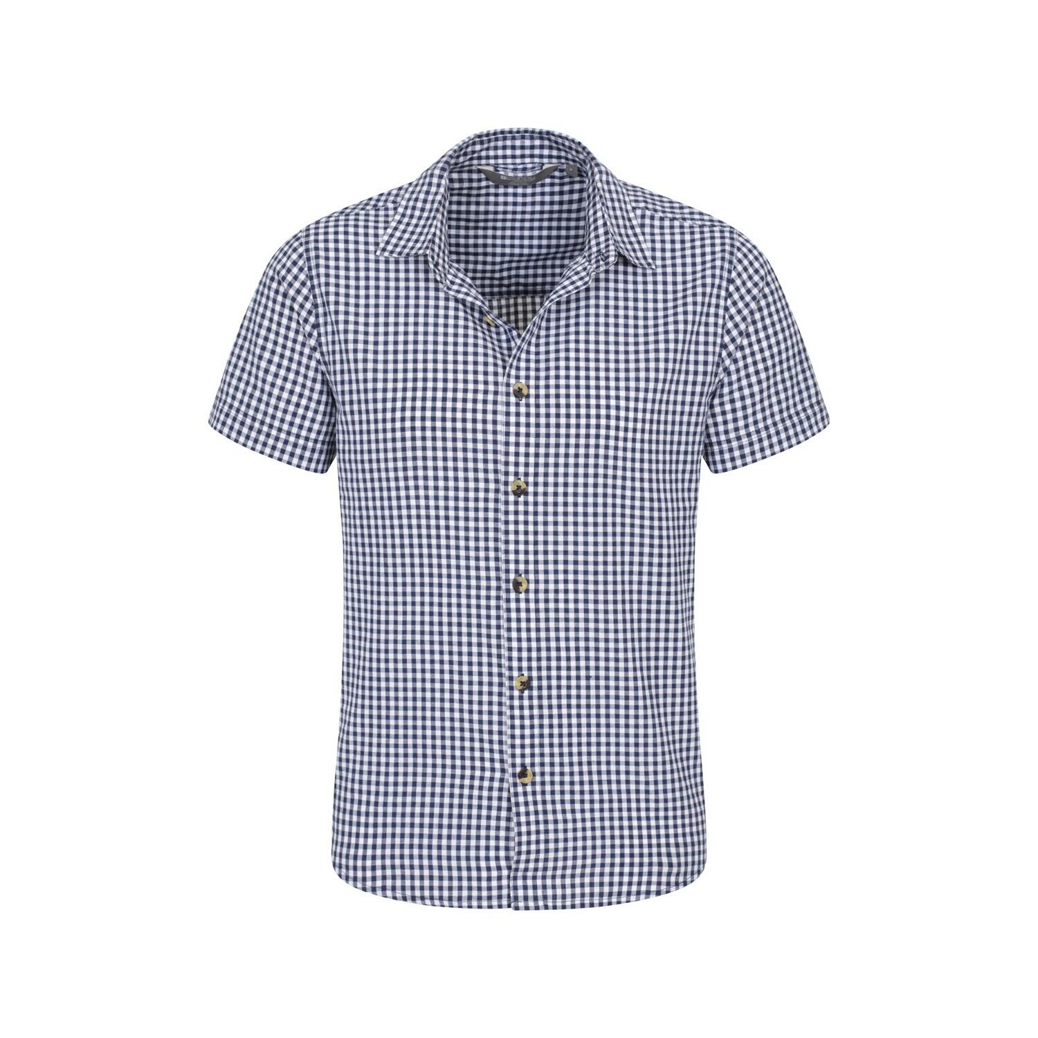 Camicia Uomo Mountain Warehouse Weekender Blu Navy 4/4