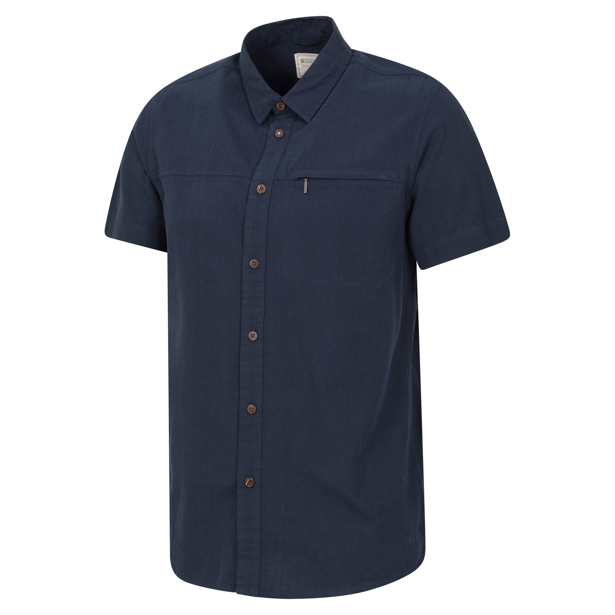 MOUNTAIN WAREHOUSE Camicia Maniche Corte Uomo Mountain Warehouse Coconut Blu Scuro