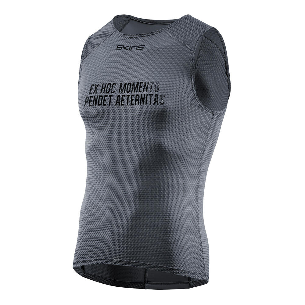 SKINS Men's Cycling Activewear Sleeveless Baselayer
