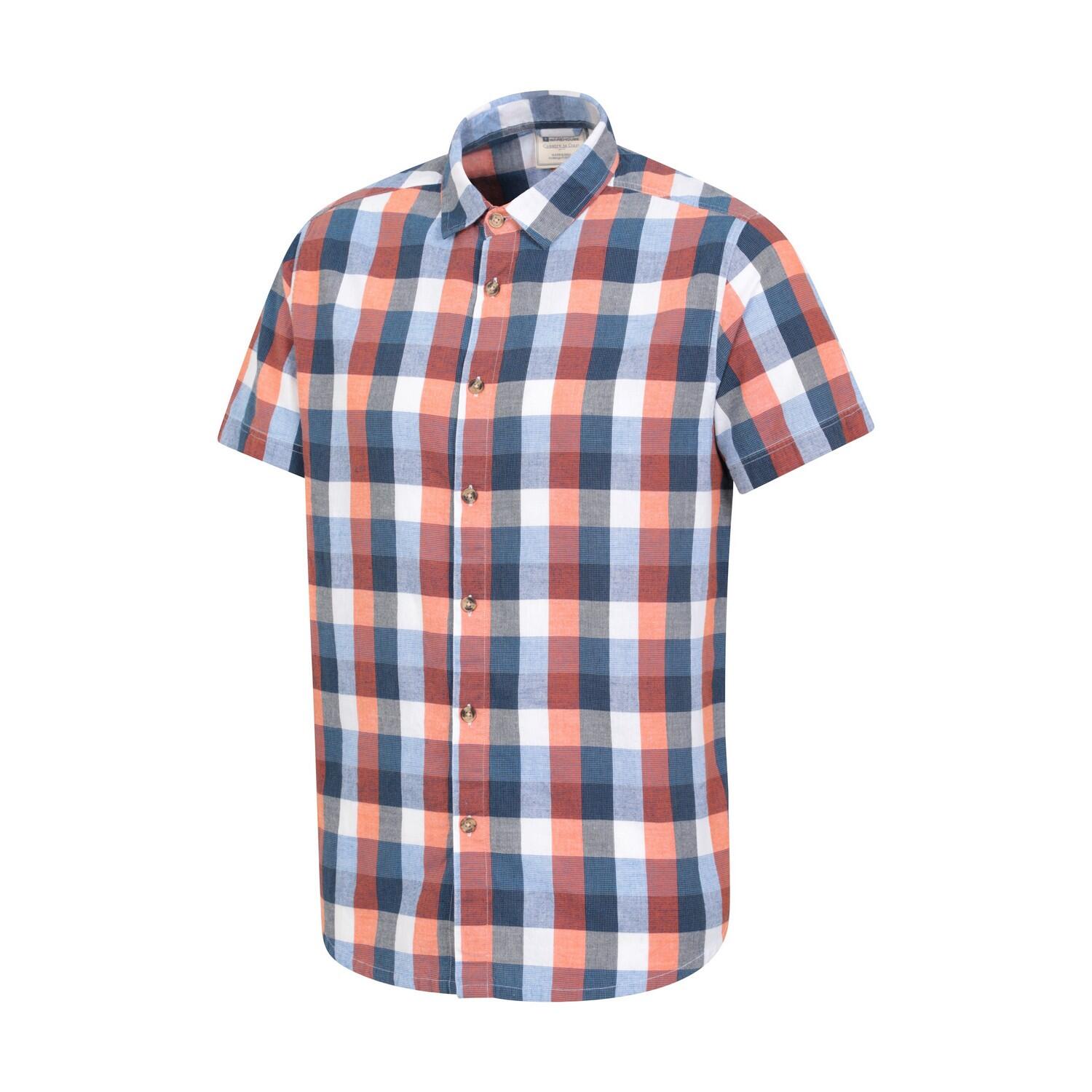 Camicia Uomo Mountain Warehouse Weekender Ruggine 3/4