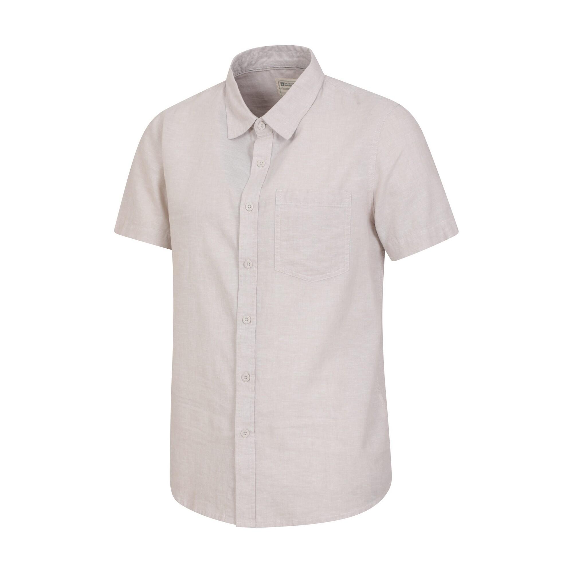 Camicia Uomo Mountain Warehouse Lowe Beige Chiaro 3/4