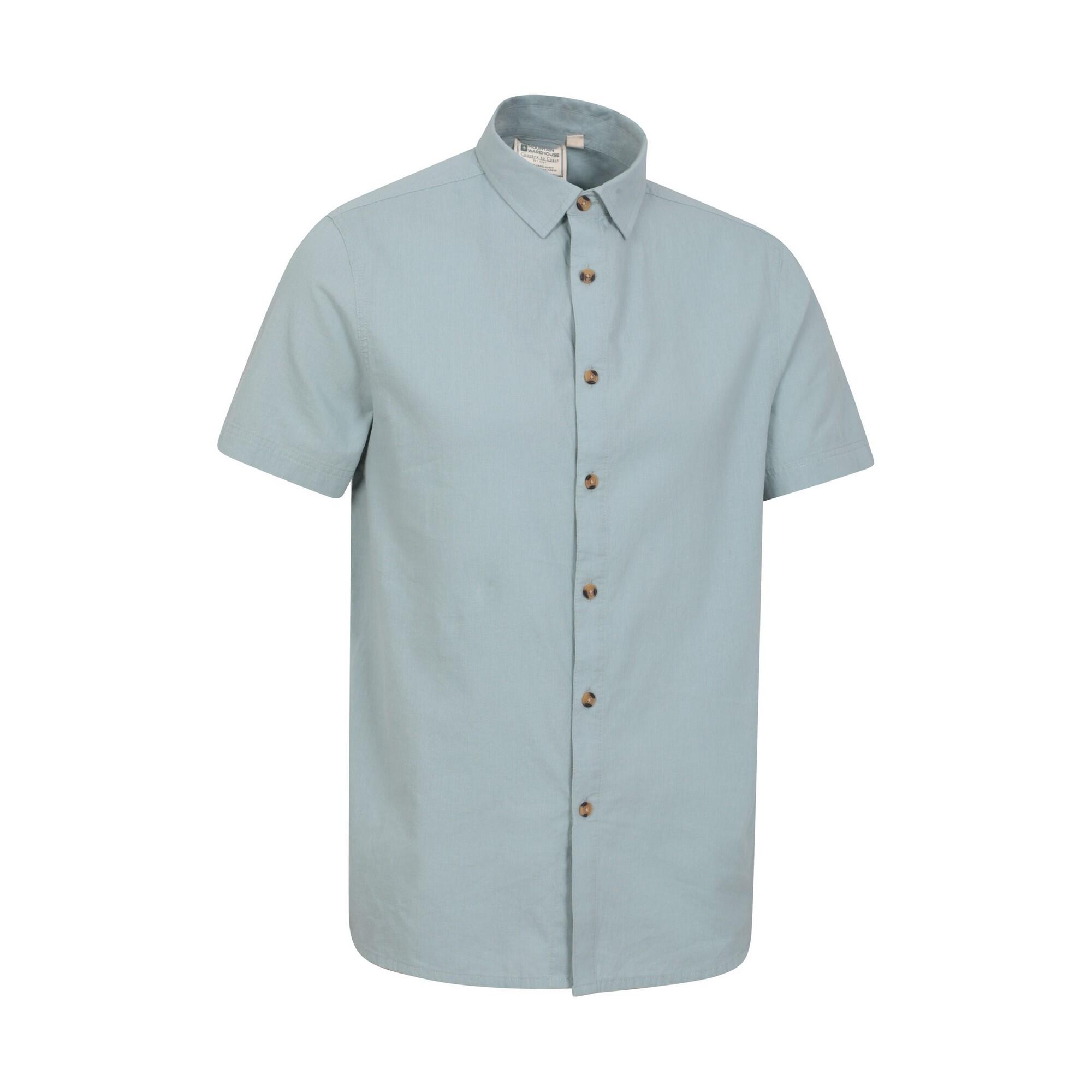 Camicia Uomo Mountain Warehouse Weekender Azzurro 4/4
