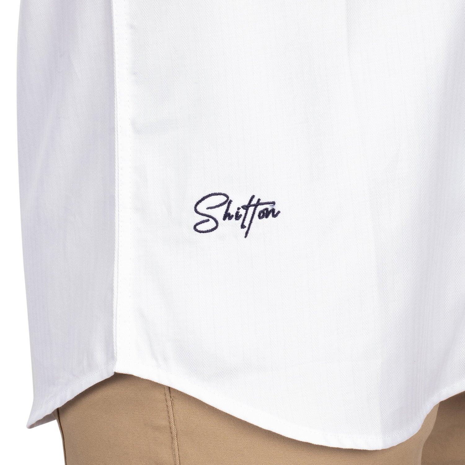 Chemise blason unie homme 3/4