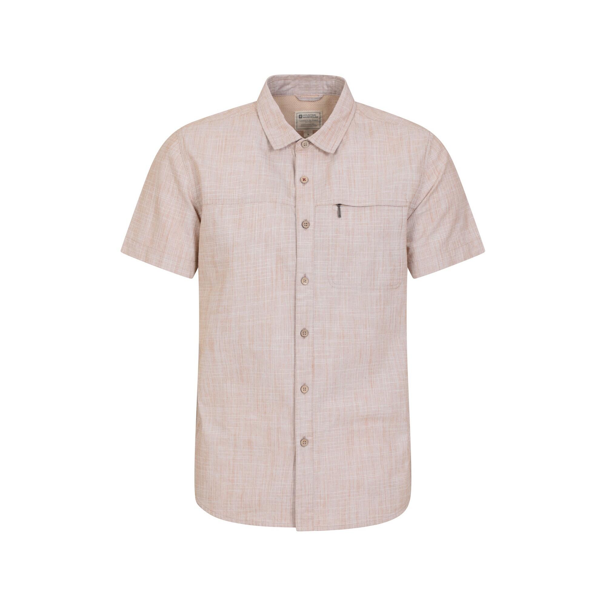 MOUNTAIN WAREHOUSE Camicia Maniche Corte Uomo Mountain Warehouse Coconut Giallo