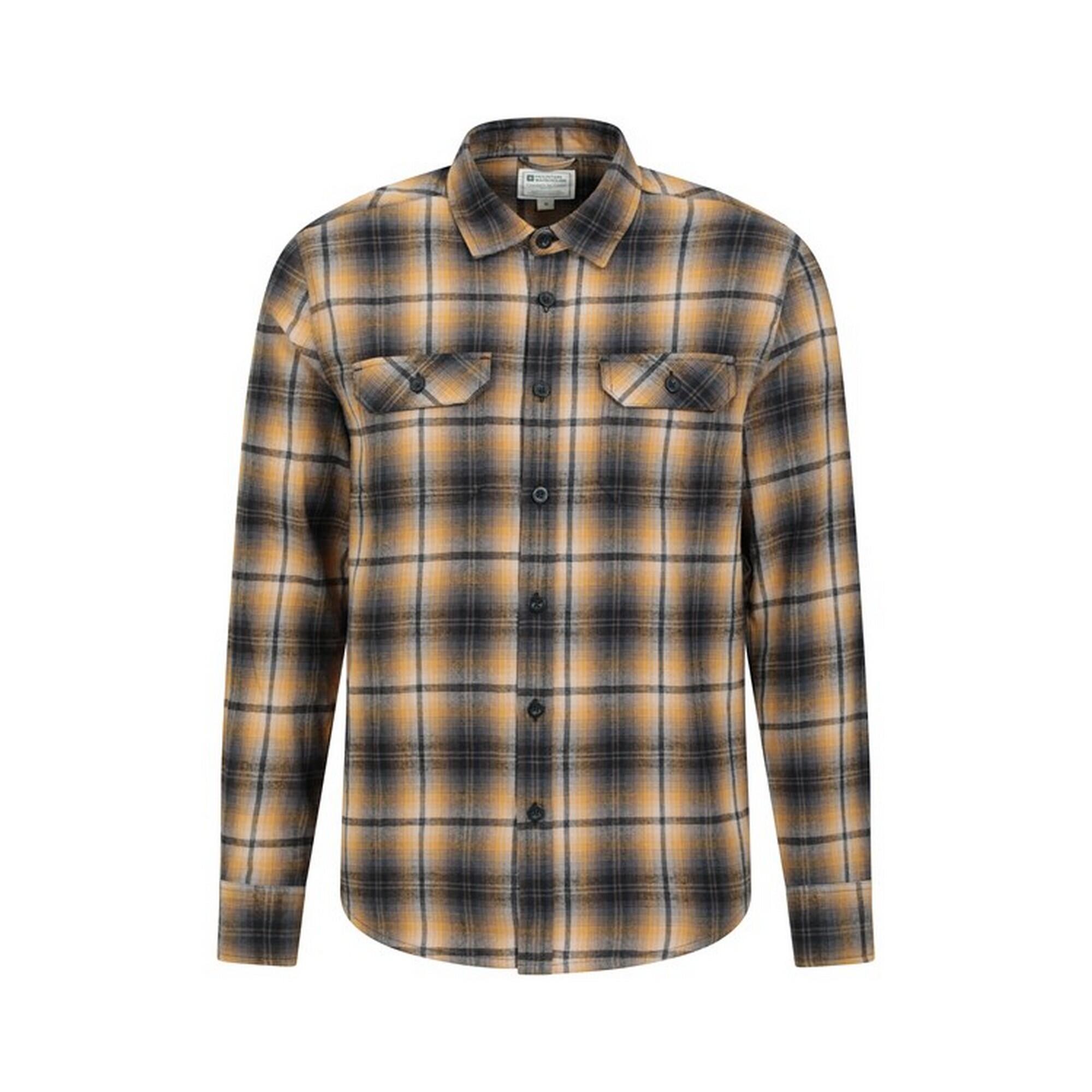 MOUNTAIN WAREHOUSE Camicia Manica Lunga Uomo Mountain Warehouse Trace Giallo Chiaro