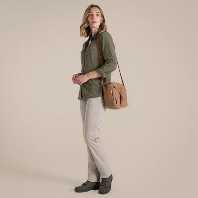 Damesblouse met lange mouwen craghoppers nosilife adventure iii