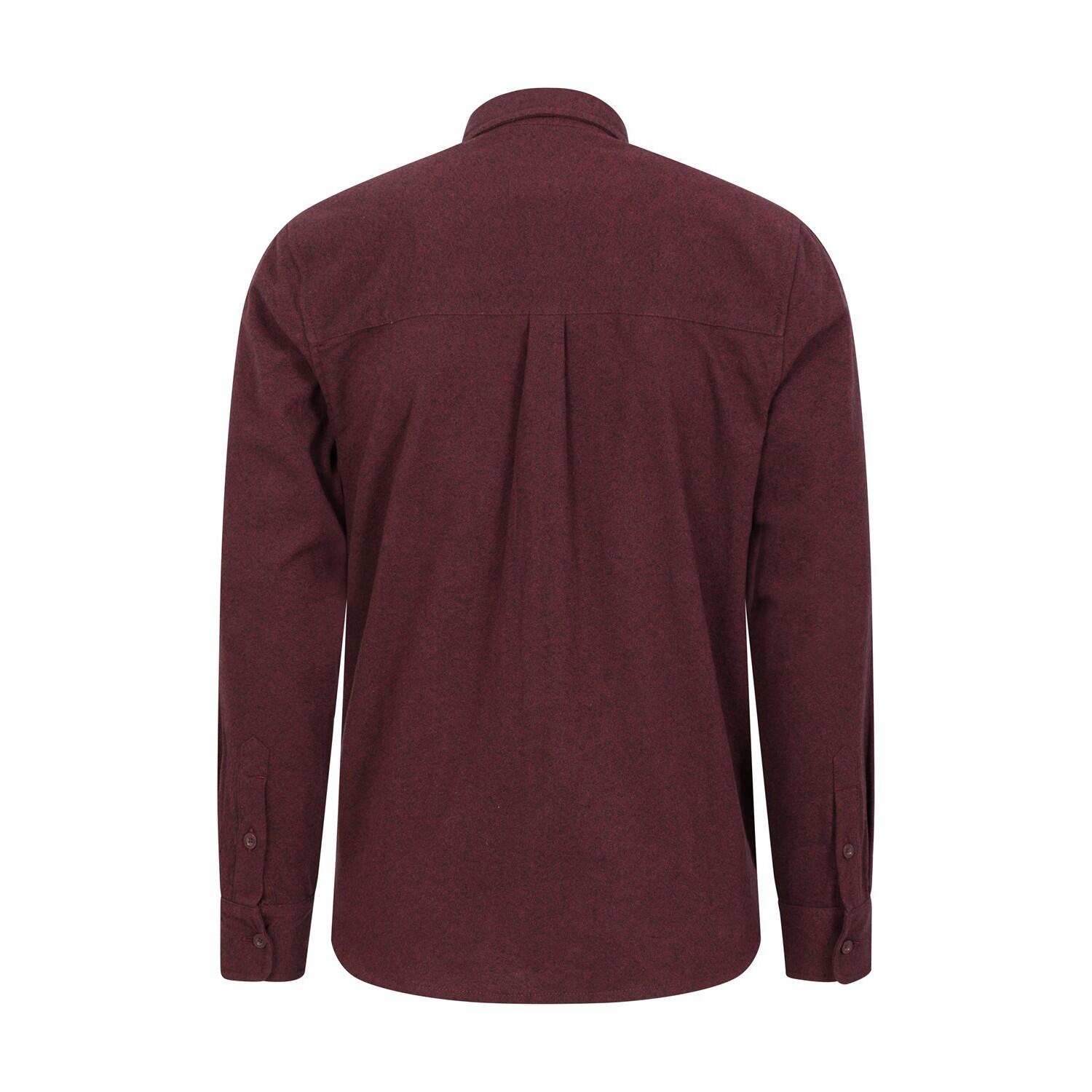 Camicia Uomo Mountain Warehouse Bamford Borgogna 2/4