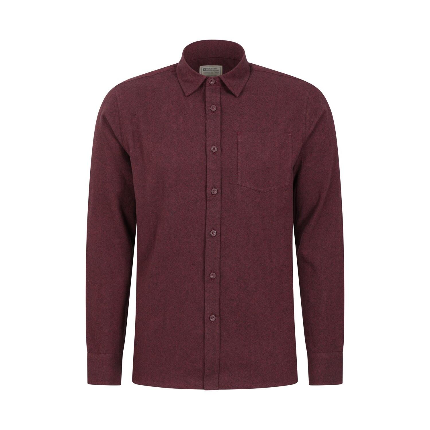 MOUNTAIN WAREHOUSE Camicia Uomo Mountain Warehouse Bamford Borgogna