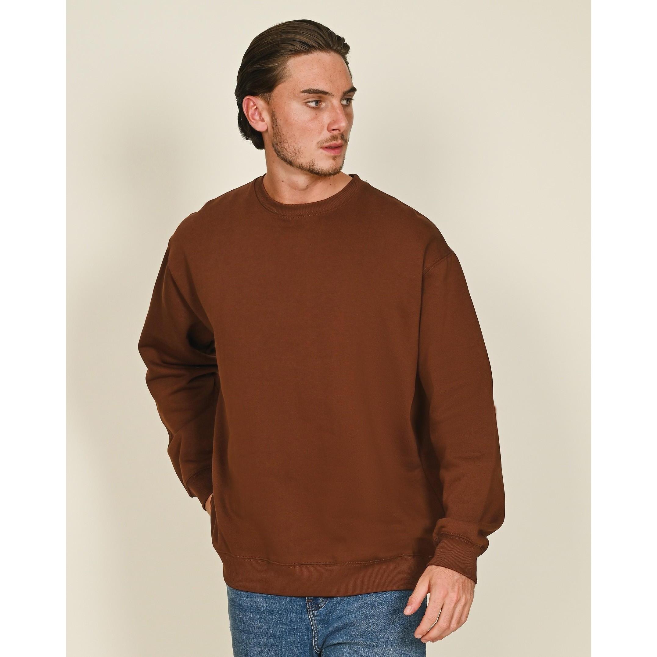 Casual Classics Mens Ringspun Cotton Oversized Sweatshirt
