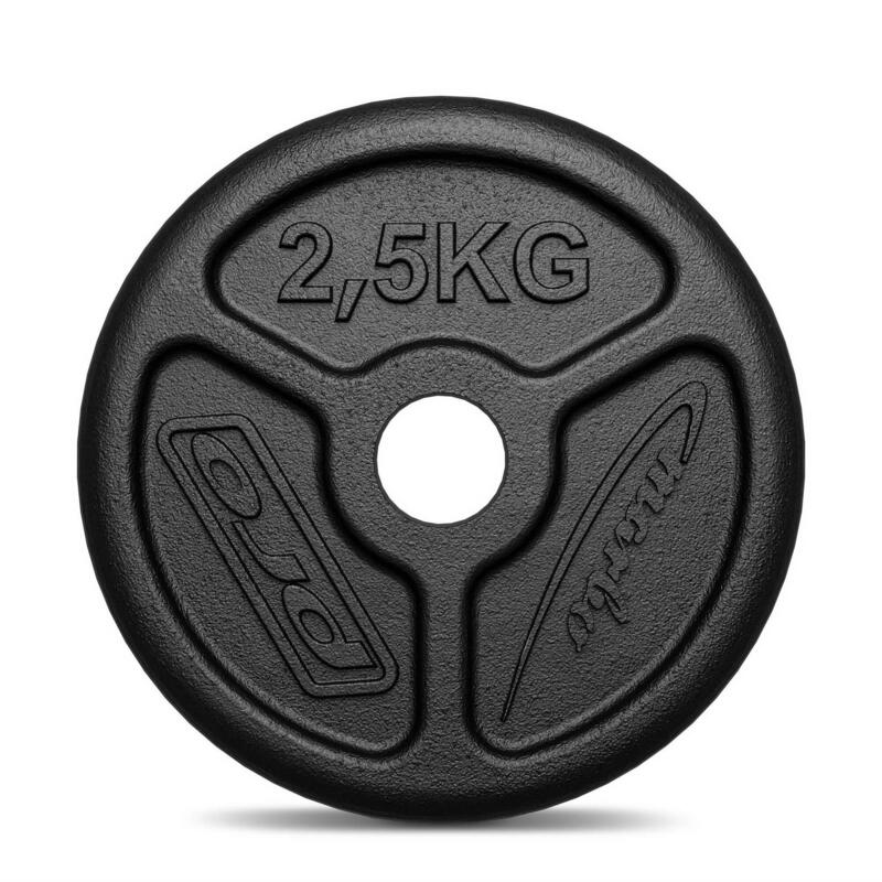 Obciążenie żeliwne SLIM 2,5kg Marbo Sport