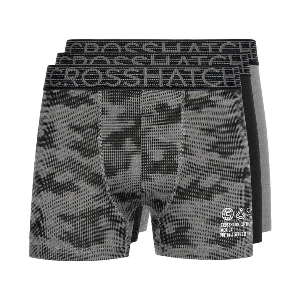 Crosshatch Mens Buzzard Boxer Shorts (Pack of 5)